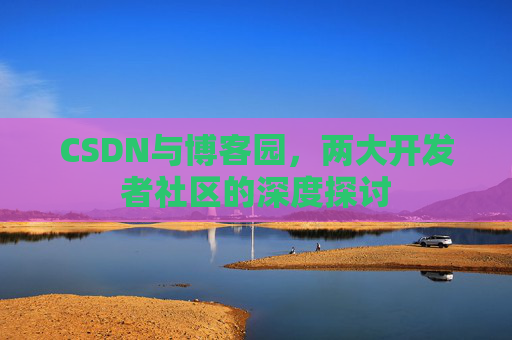 CSDN与博客园，两大开发者社区的深度探讨